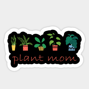 plant mom Sticker